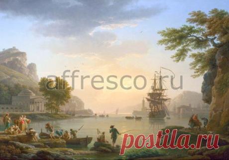 Классический пейзаж | Фрески и картины - Фабрика Affresco