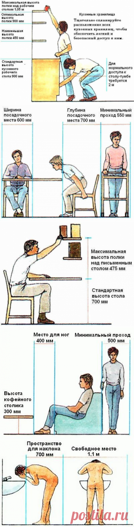 Эргономика в картинках - Самый полезный журнал