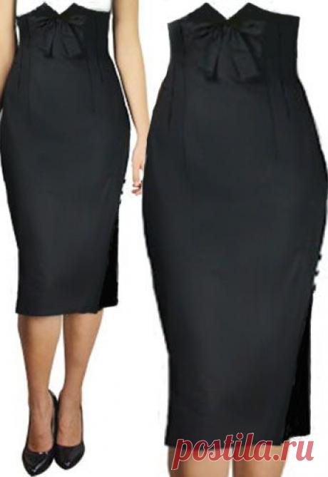 High Waist Bow Skirt by Amber Middaugh | Clothes, Shoes, Bags & Jewelry!