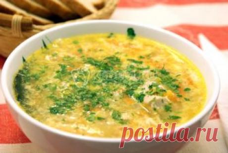 Куриный суп с яйцом