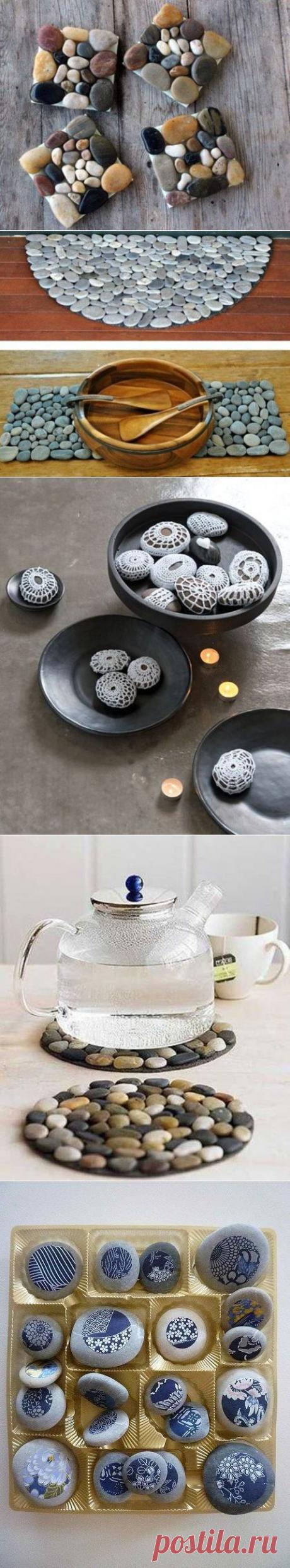 Камушки в интерьере | Ваш Дом