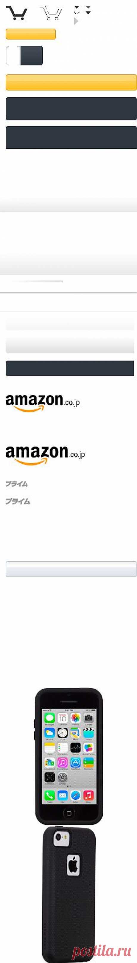 Amazon.co.jp: Case-Mate 日本 正规 品 iPhone5c Гибридный жесткий случай, черный с черным бампером ハイブリッド タフ ケース ブラック / ブラック CM029135: 家电 · カメラ
