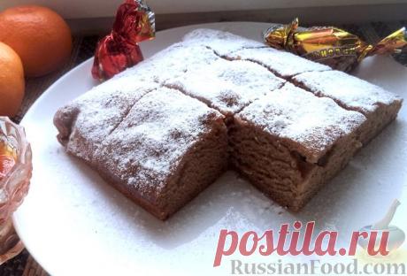 Рецепт: Пирог "Монастырский" с вареньем, чаем и корицей на RussianFood.com