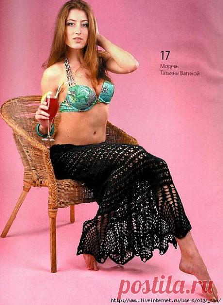 Длинная черная юбка: Дневник группы "Все в ажуре... (вязание крючком)" - Страна Мам