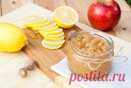 Яблочное варенье с лимоном
