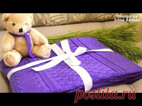 ДЕТСКИЙ ПЛЕД "Familiarità" (Домашний уют)". МАСТЕР-КЛАСС. ВЯЗАНЫЙ ПЛЕД СПИЦАМИ ИЗ МЕРИНОСОВОЙ ШЕРСТИ
