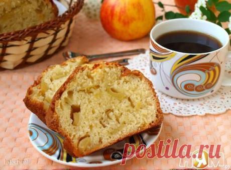 Манник на кефире с яблоками - Рецепт с пошаговыми фотографиями - Ням.ру