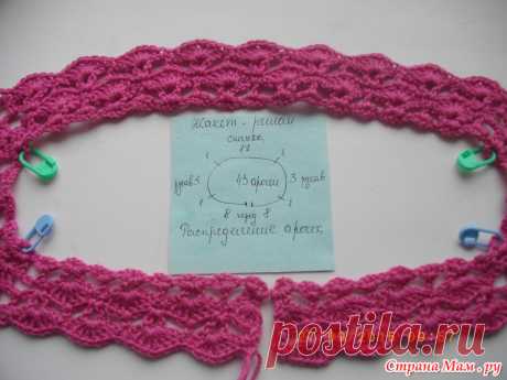 Жакет-реглан крючком (процесс, готовая работа) - Страна Мам