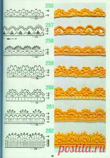 Обвязка края — Сделай сам, идеи для творчества - DIY Ideas