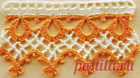 Отличные схемы для красивой обвязки крючком края летних вещей - творите с удовольствием! | Вязалки Веселого Хомяка | Дзен