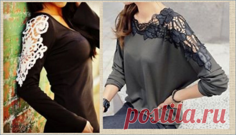 Переделка: как увеличить узкую пройму рукава с помощью вставок - 50 примеров в фотографиях | МНЕ ИНТЕРЕСНО | Яндекс Дзен