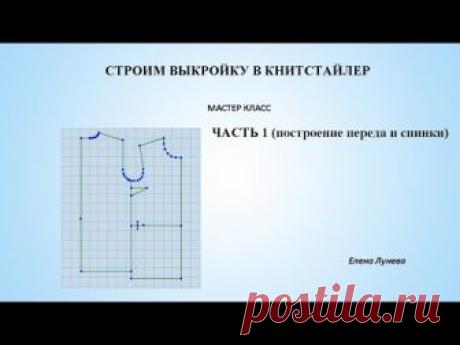 . Построение выкройки в KnittStyler - Машинное вязание - Страна Мам