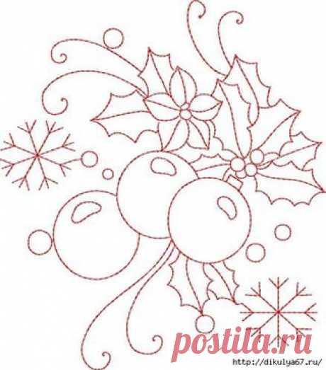 Новогодние орнаменты, шаблоны для творчества