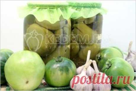 ΠΠ΅Π»Π΅Π½ΡΠ΅ ΠΏΠΎΠΌΠΈΠ΄ΠΎΡΡ Ρ ΡΠ΅ΡΠ½ΠΎΠΊΠΎΠΌ ΠΈ Π·Π΅Π»Π΅Π½ΡΡ - Π Π΅ΡΠ΅ΠΏΡΡ. ΠΠ°Π³ΠΎΡΠΎΠ²ΠΊΠΈ. ΠΠ°ΡΠΈΠ½ΠΎΠ²Π°Π½ΠΈΠ΅