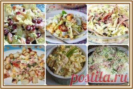 6 рецептов с пекинской капустой: