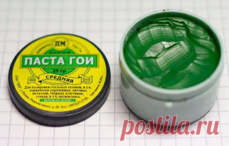 Полировка стекла пастой ГОИ: обработка лобового окна своими руками