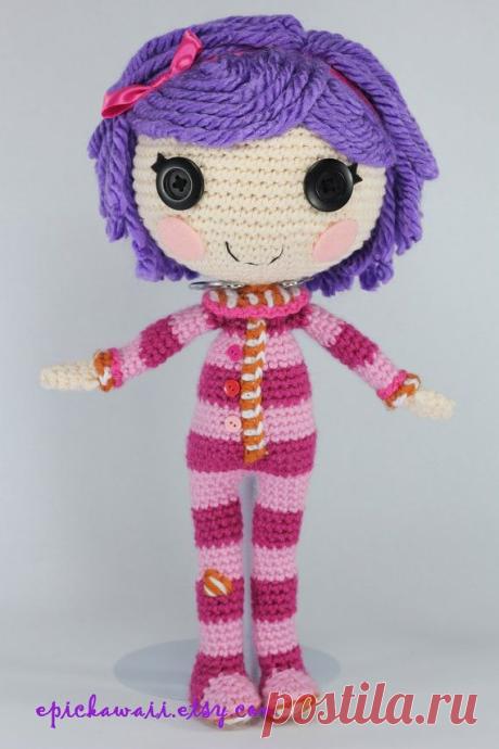 PATTERN: Pillow Crochet Amigurumi Doll от epickawaii на Etsy