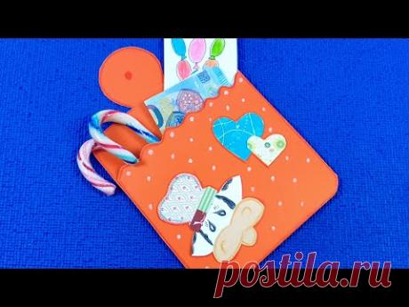 ПОТРЯСАЮЩАЯ ОТКРЫТКА СВОИМИ РУКАМИ! Подарок на День рождения своими руками.