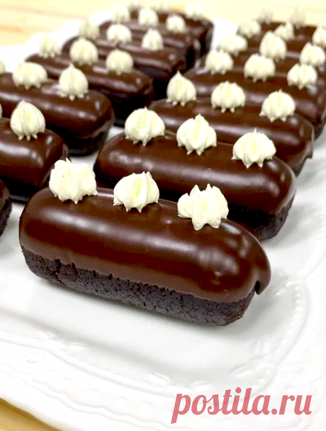 ПИРОЖНОЕ КАРТОШКА (из шоколадного бисквита)