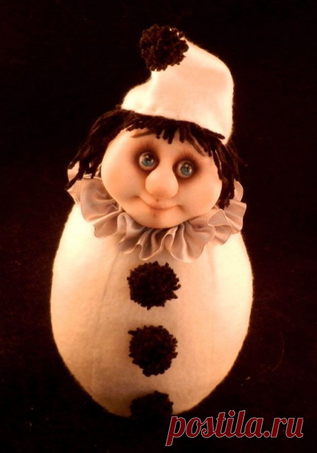 Unique original doll Pierrot by от CreativOriginalDolls на Etsy