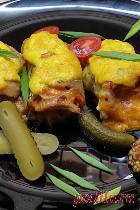 Рулетики из минтая, полный восторг!
Из минтая тоже можно готовить интересные блюда, при чём очень легко и быстро. Представляю Вам одно из таких блюд😉