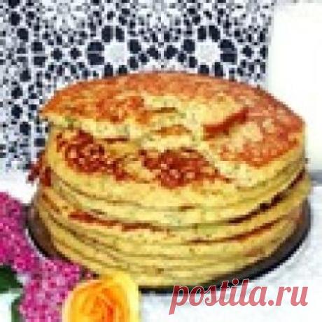 Блины с цветной капустой на кефире Кулинарный рецепт