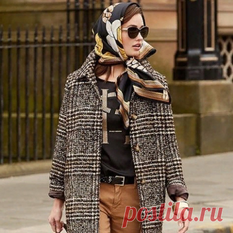 Платок, как особый аксессуар настоящей леди