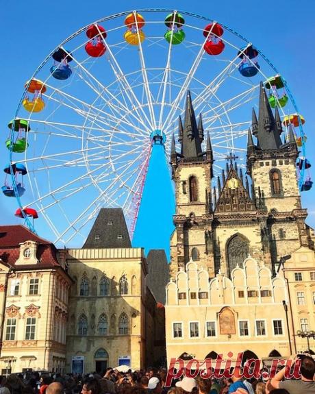 Вот это круто! Власти Праги решили сделать сюрприз! Начало настоящей теплой и солнечной весны и такая красота. Хотите сегодня прямой эфир с этого колеса?
Фото моих друзей: praguetoday
#прага #чехия #лучшийдругвпраге
