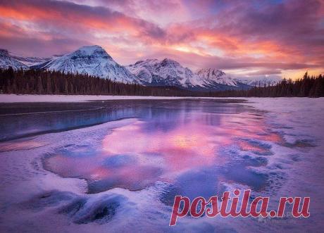 Замерзшие озера, иссушающие пустыни, удивительные по красоте национальные парки Северной Америки в фотографиях Чипа Филлипса