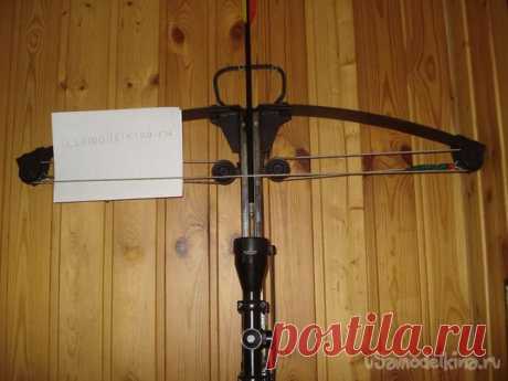 Тюнинг-доработка самодельного арбалета из рессоры