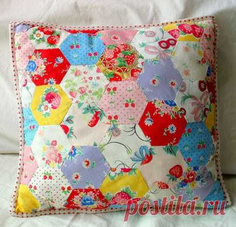 Лоскутные наволочки / Вязание как искусство!