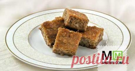 Ореховый пирог по-гречески - кулинарный рецепт. Миллион Меню