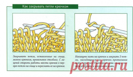 Штрихи-подсказки для "чистого" вязания.