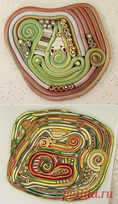 Кристи Фосс Творения: Прессованная Мокуме Гане ~ Плюс!