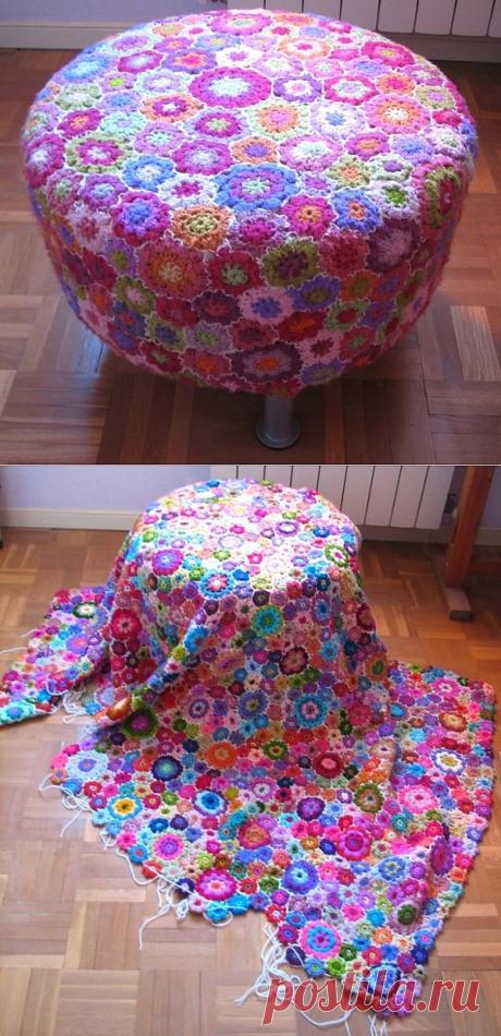 ВЯЗАНИЕ КРЮЧКОМ. КАКАЯ КРАСОТА!.