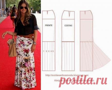 Юбки+выкройка.