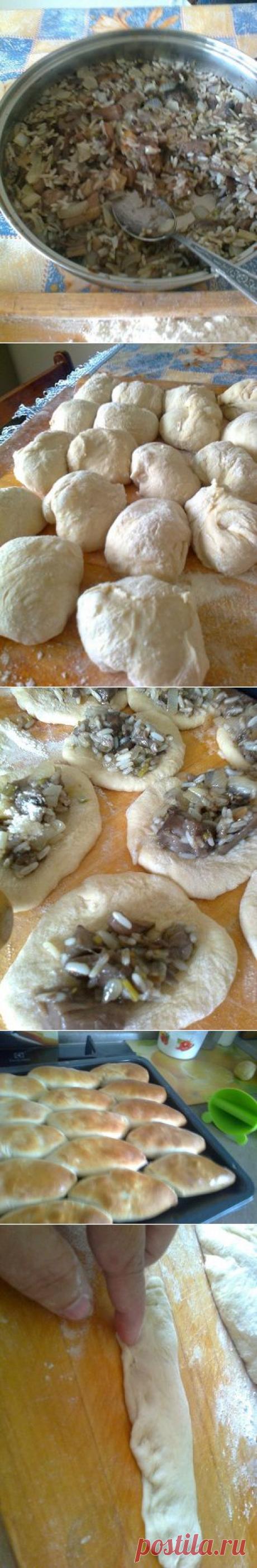 (+1) тема - Пирожки с маринованными грибами (рецепт мой собственный) | Любимые рецепты