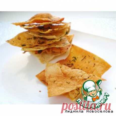 Чипсы из лаваша – кулинарный рецепт