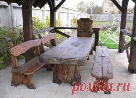Стол для беседки своими руками: деревянный, из металла, шестигранный, с лавками, чертежи (20 фото)
