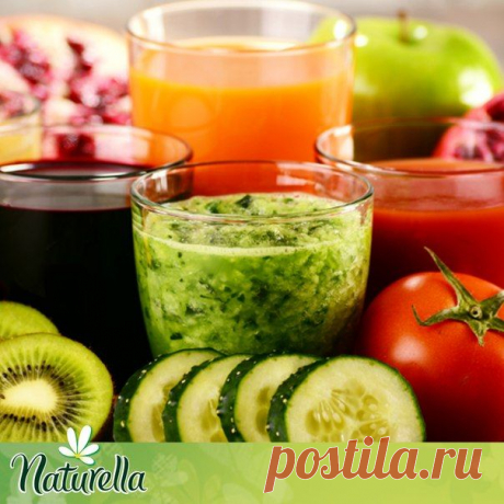 Эти свежевыжатые соки незаменимы для красоты и здоровья кожи.