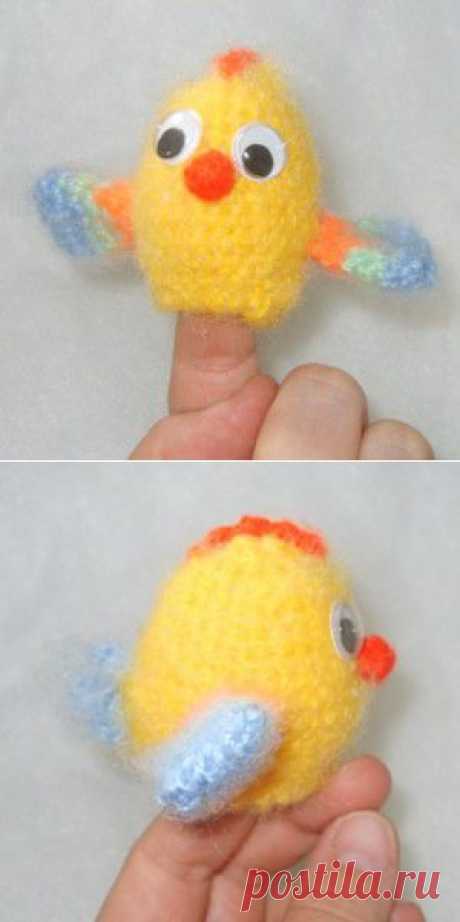 Вязаное пасхальное яйцо – 2