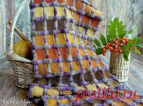 Изумительные шарфы Светланы Гордон, связанные спицами | Создавай сам | Яндекс Дзен