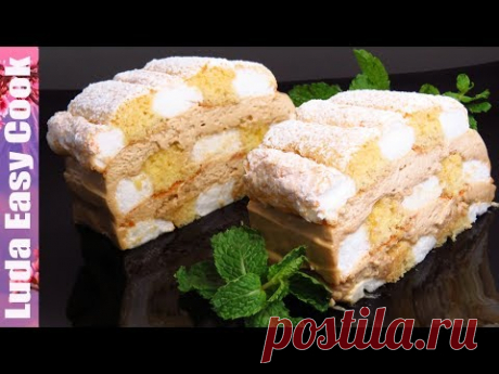 Все гости АХНУТ! ВОЗДУШНОЕ как облако Пирожное ПОЛОСКИ КАРДИНАЛА Тает во рту! НОВОГОДНЯЯ ВЫПЕЧКА