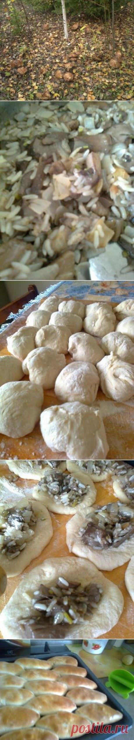 (+1) тема - Пирожки с маринованными грибами (рецепт мой собственный) | Любимые рецепты
