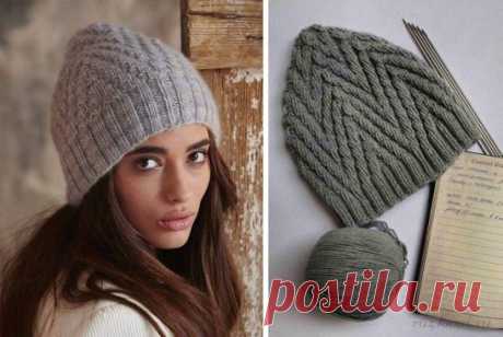 СТИЛЬНАЯ ШАПОЧКА ОТ ASHLEY RAO НА СПИЦАХ
описание по ссылке: https://ru4kami.ru/vyazhem-aksessuary/1150-stilnaya-shapochka-ot-ashley-rao-na-spicah.html
