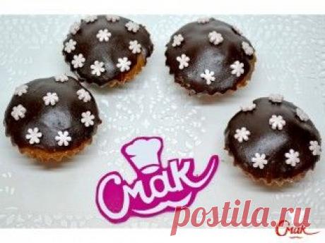 Шоколадные мини капкейки