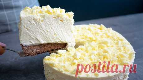 Торт за 5 МИНУТ! НИКАКОЙ ДУХОВКИ и БЕЗ желатина! Поверьте от одной только мысли о таком десерте уже текут слюнки.Но а когда ты его пробуешь хочется просто взлететь выше облаков.Но при этом готовится всё про...