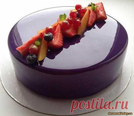 Зеркальная шоколадная глазурь: готовим для тортов :: #forumroditeley #форумродителей #социальнаясеть #дети