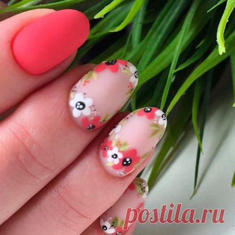 Летний маникюр 2019: 100+ фото летнего маникюра, крутой летний нейл-арт, летний дизайн ногтей | GlamAdvice