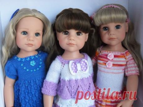 Весенние наряды для кукол Gotz. / Одежда и обувь для кукол - своими руками и не только / Бэйбики. Куклы фото. Одежда для кукол